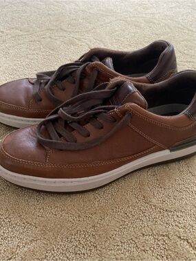 Earth Elements Men’s Casual Leather Sneaker Shoes Size US 10 Slip Resistant